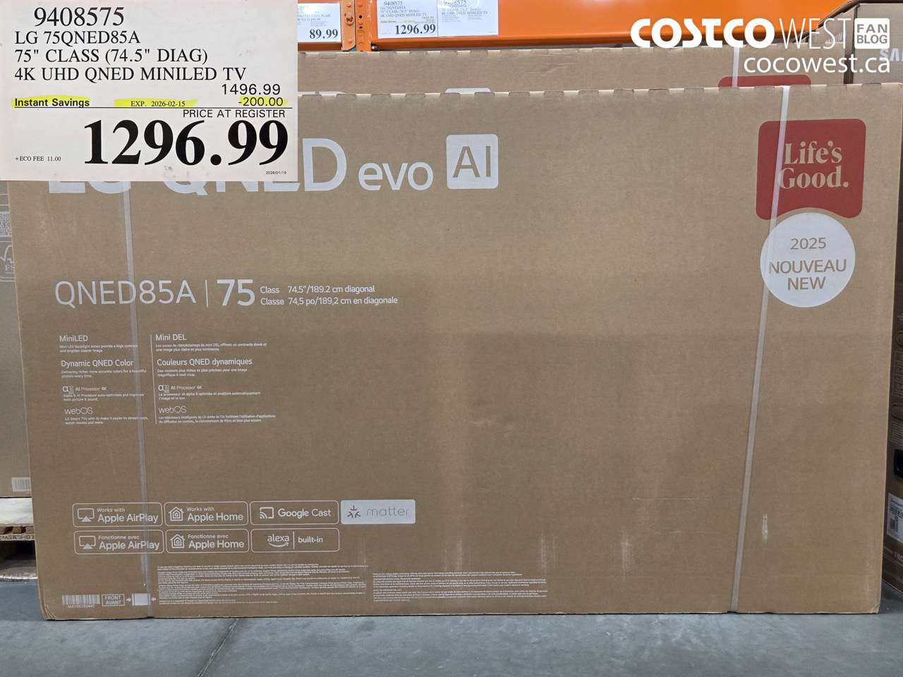 9408575 LG 75QNED85A 75\