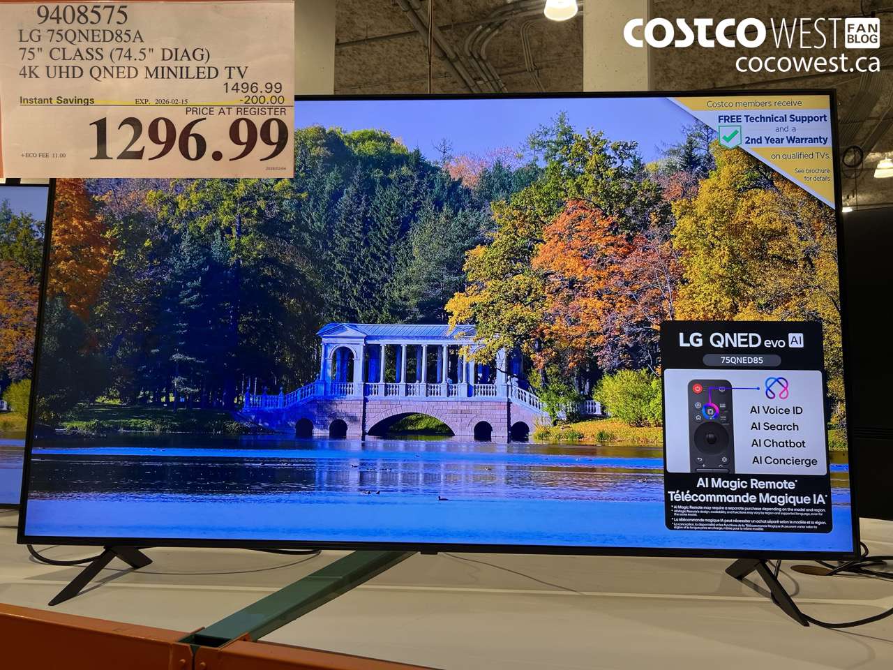 9408575 LG 75QNED85A 75