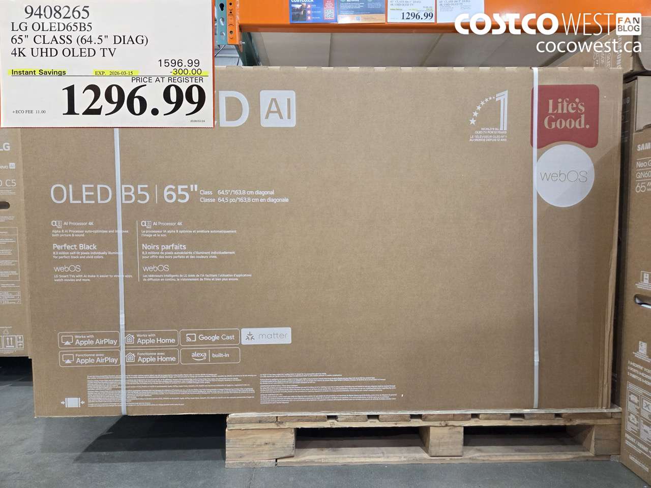 9408265 LG OLED65B5 65