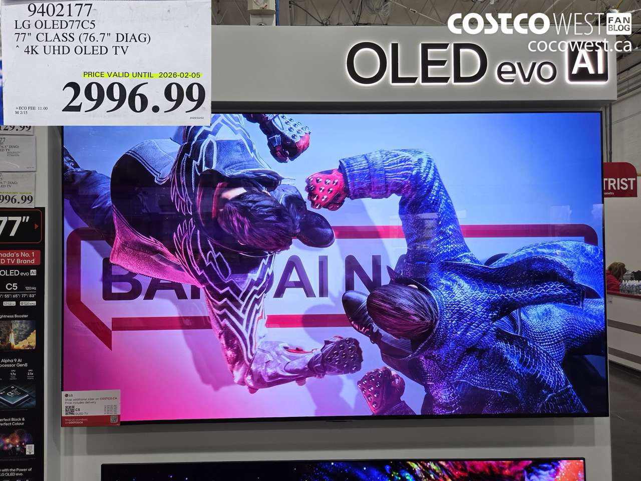 9402177 LG OLED77C5 77