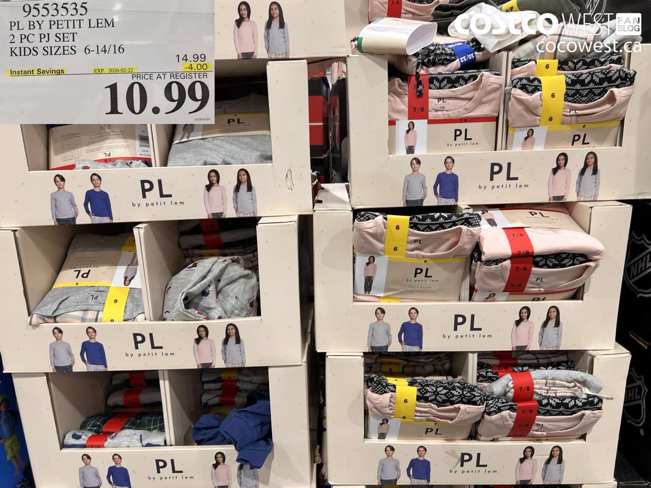 9553535 PL BY PETIT LEM 2 PC PJ SET KIDS SIZES 6-14/16 ($4.00 INSTANT SAVINGS EXPIRES ON 2026-02-22) $10.99