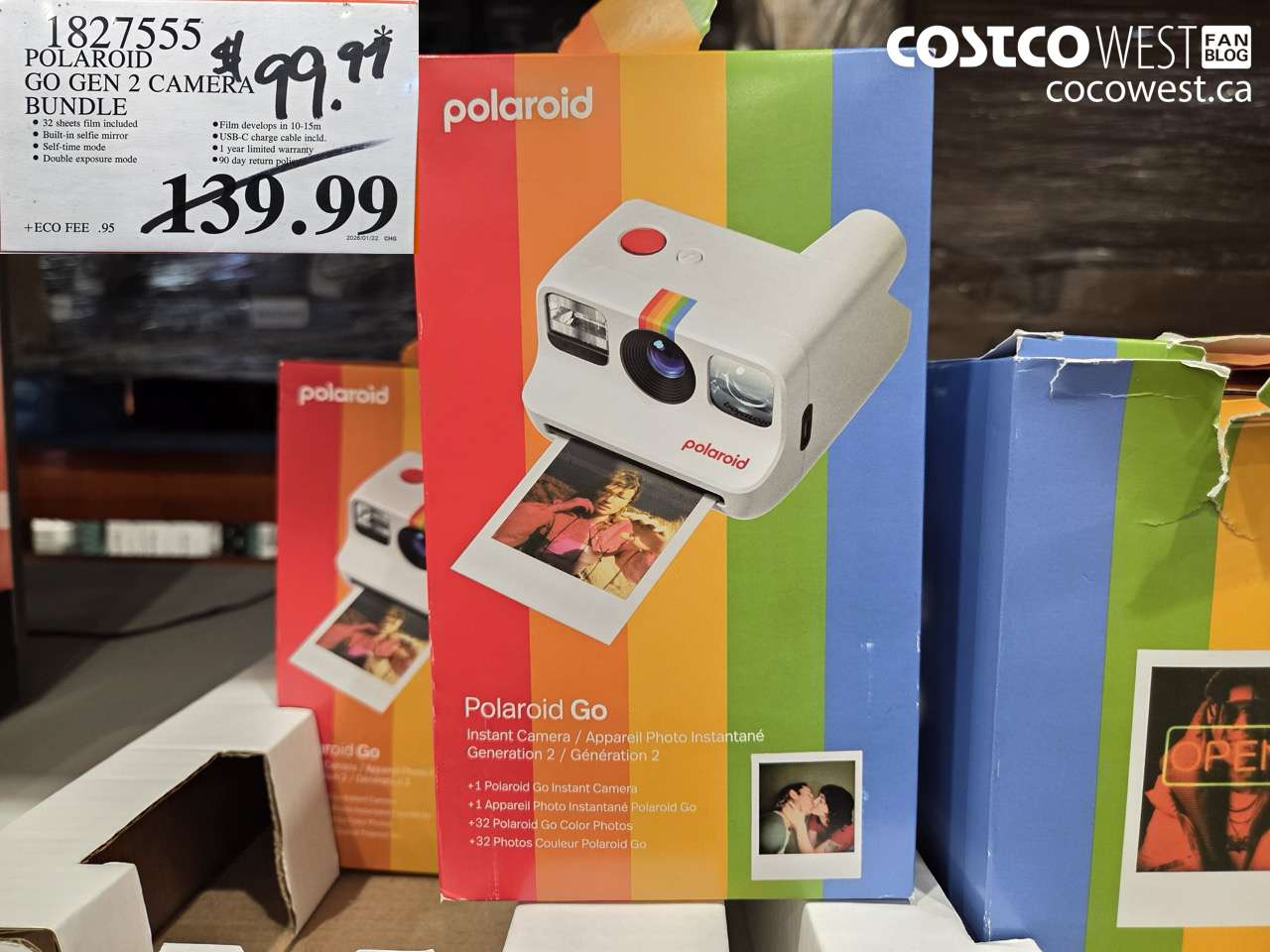 1827555 POLAROID GO GEN 2 CAMERA BUNDLE $99.97