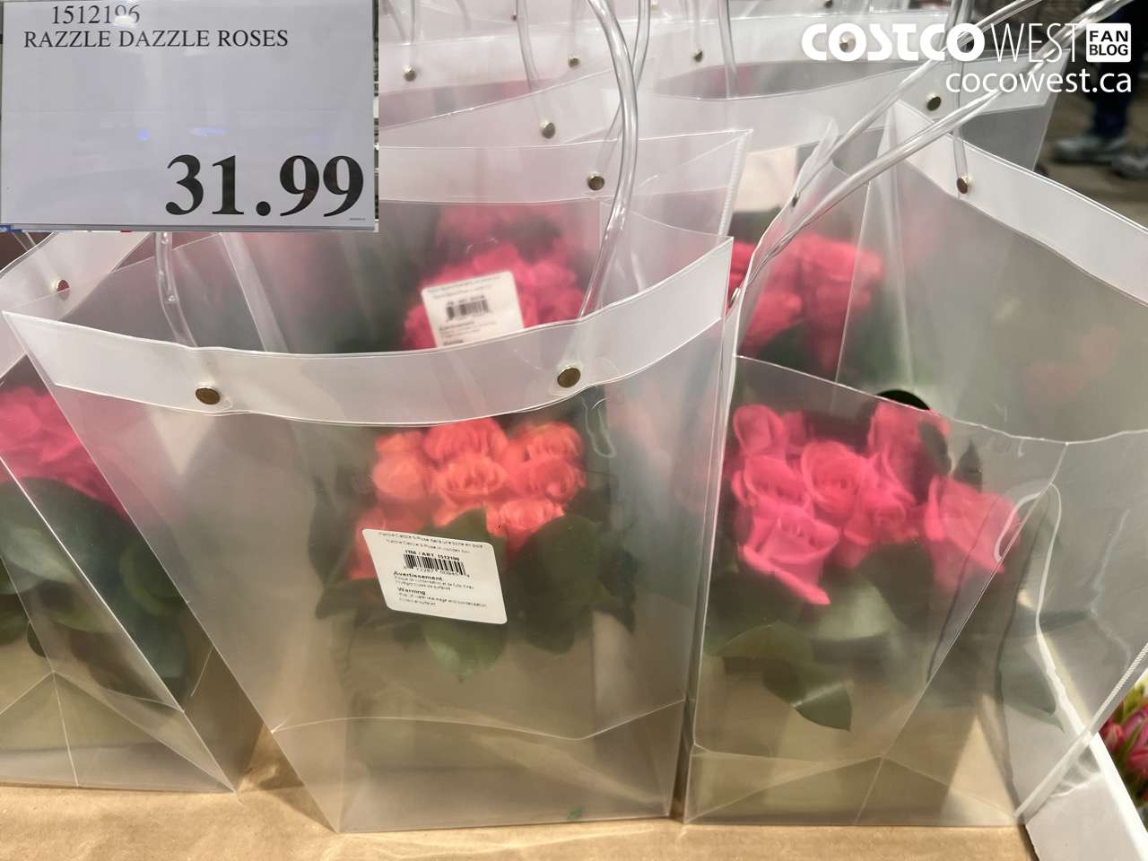 1512106 RAZZLE DAZZLE ROSES $31.99