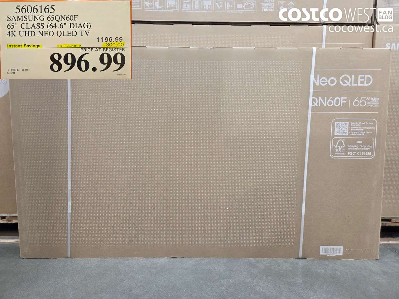 560615 SAMSUNG 65Q60F 65