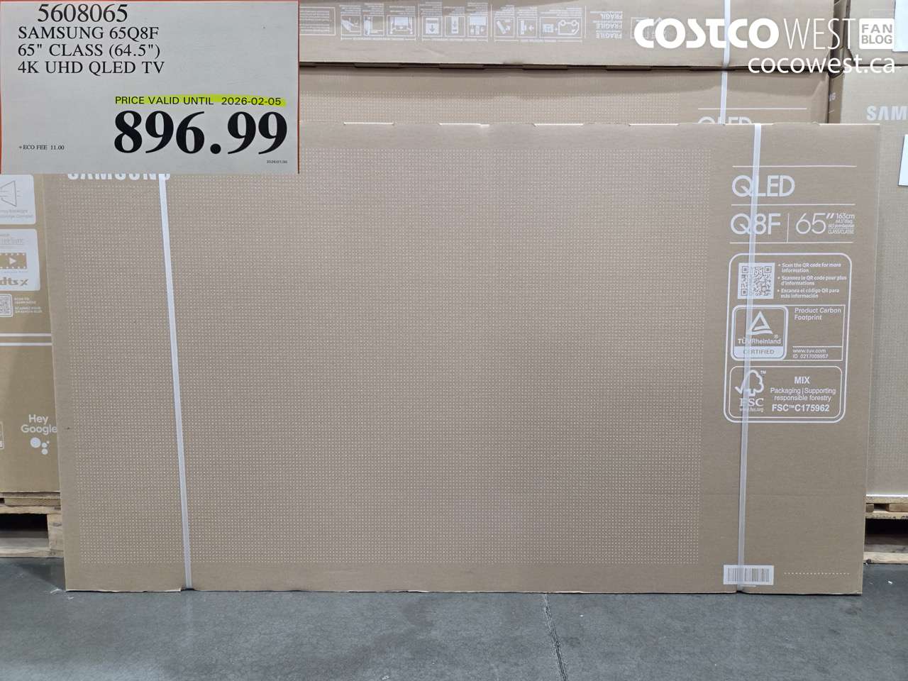 5608065 SAMSUNG 65Q8F 65