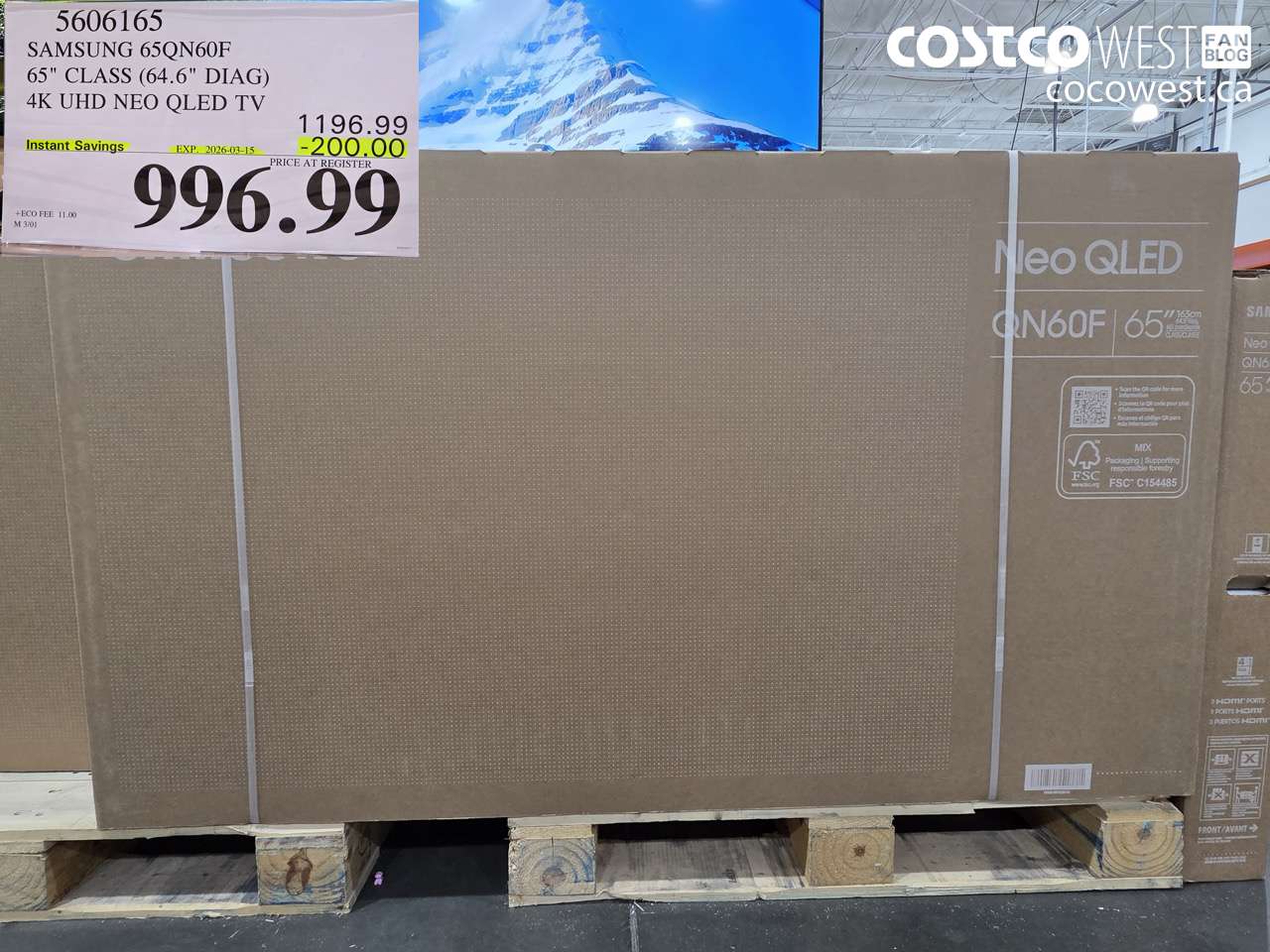 5606165 SAMSUNG 65QN60F 65