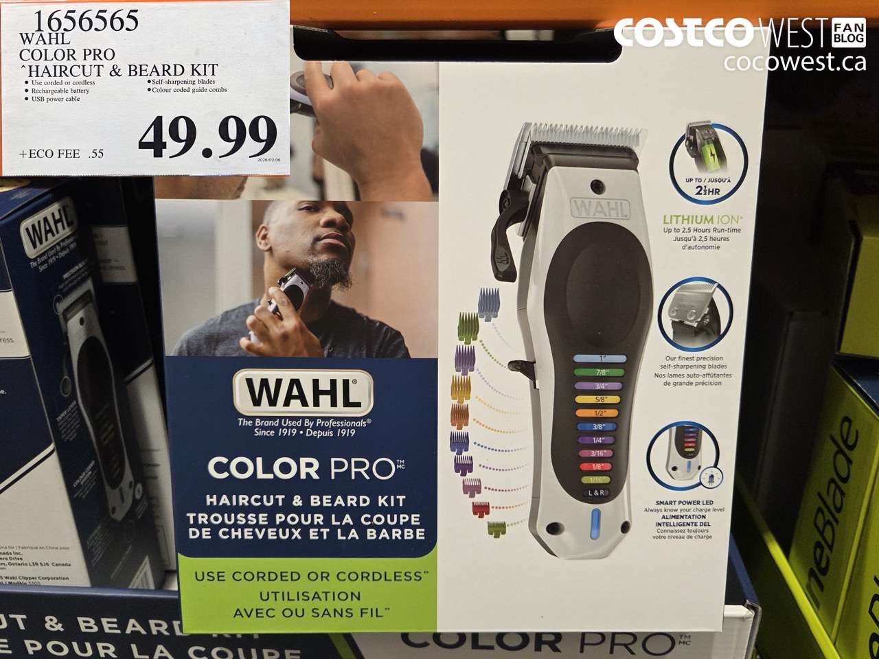 1656565 WAHL COLOR PRO HAIRCUT & BEARD KIT $49.99