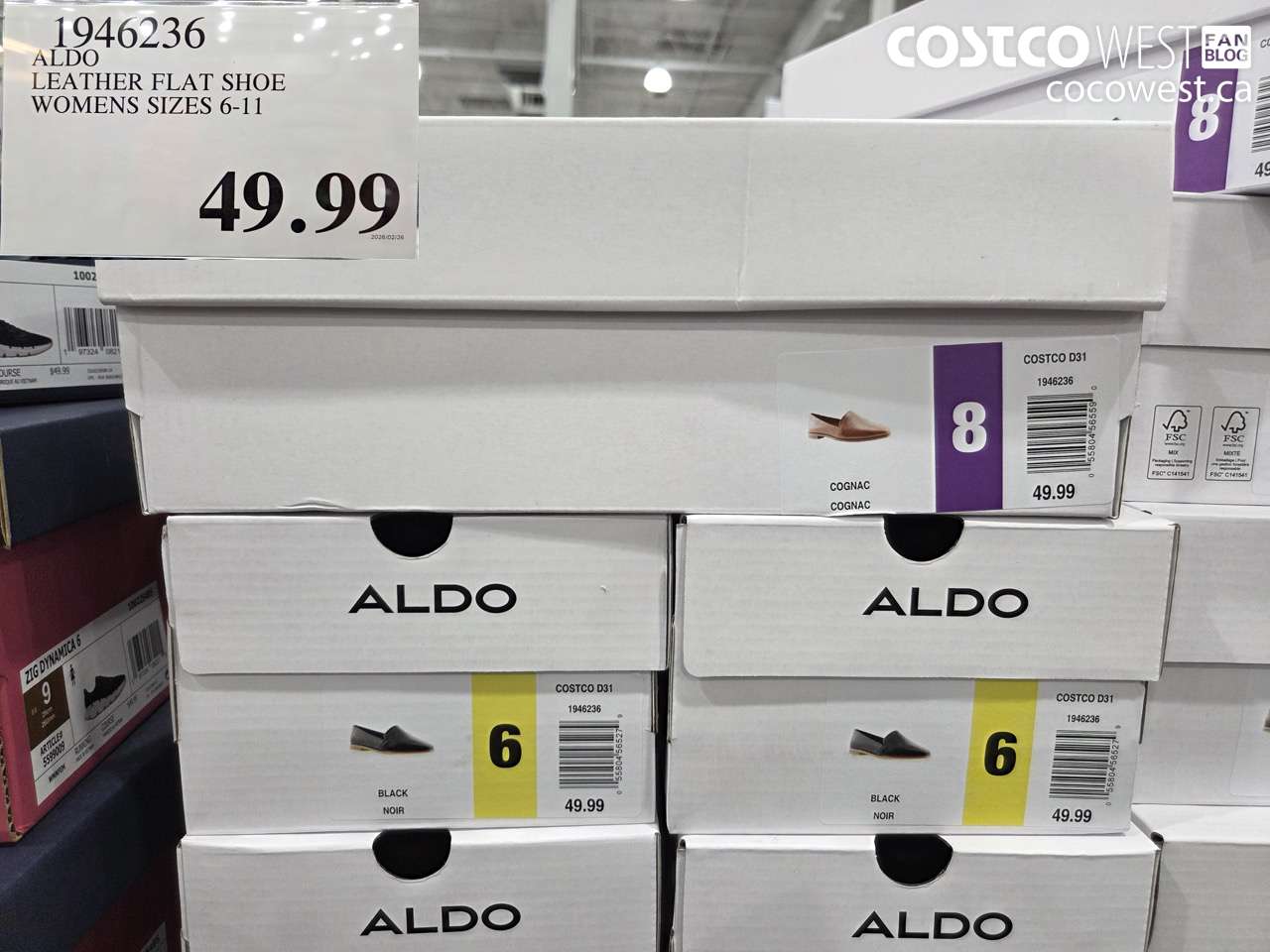 1946236 ALDO LEATHER FLAT SHOE WOMENS SIZES 6-11 $49.99