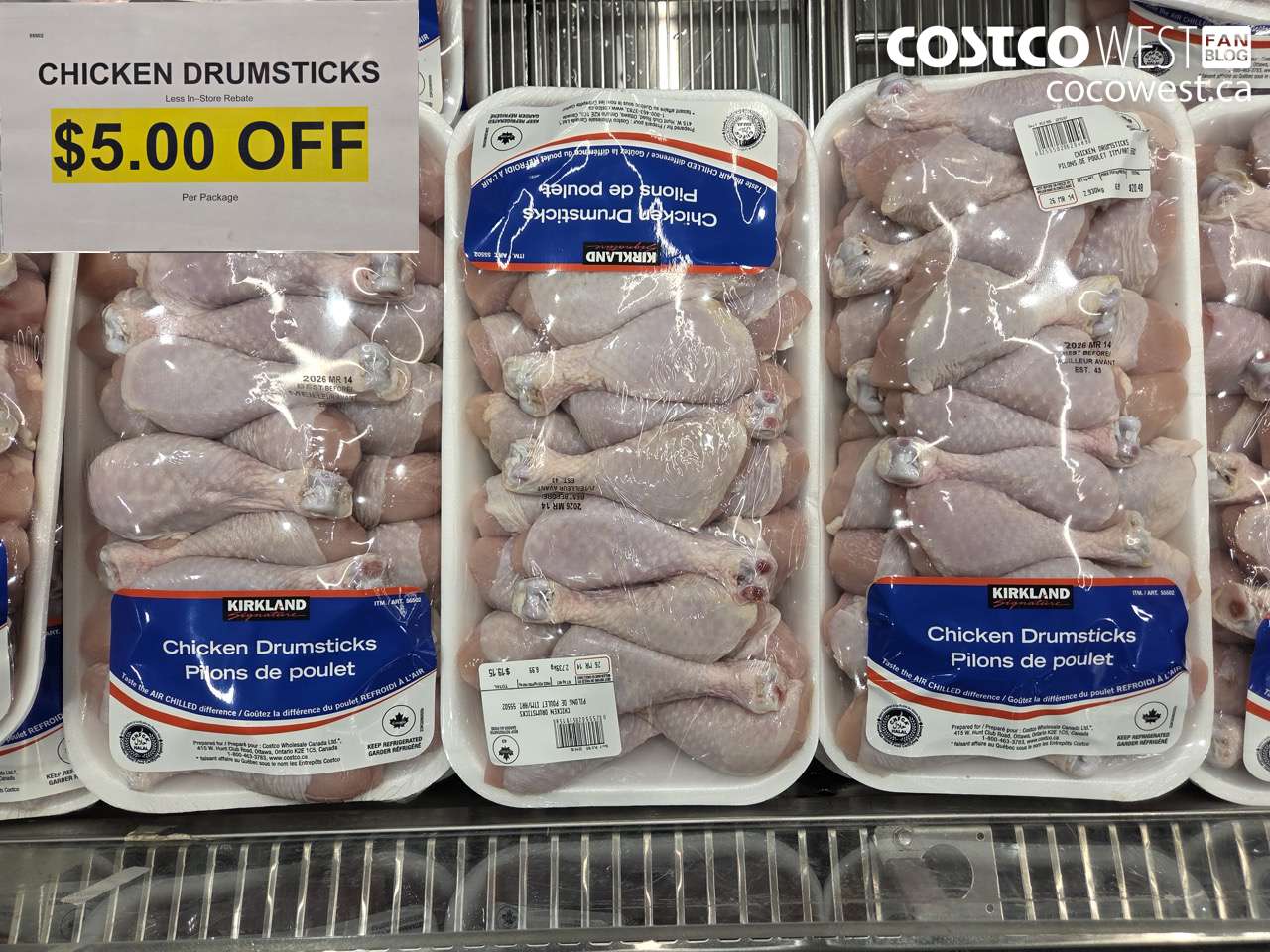 55502 CHICKEN DRUMSTICKS ($5.00 INSTANT SAVINGS)