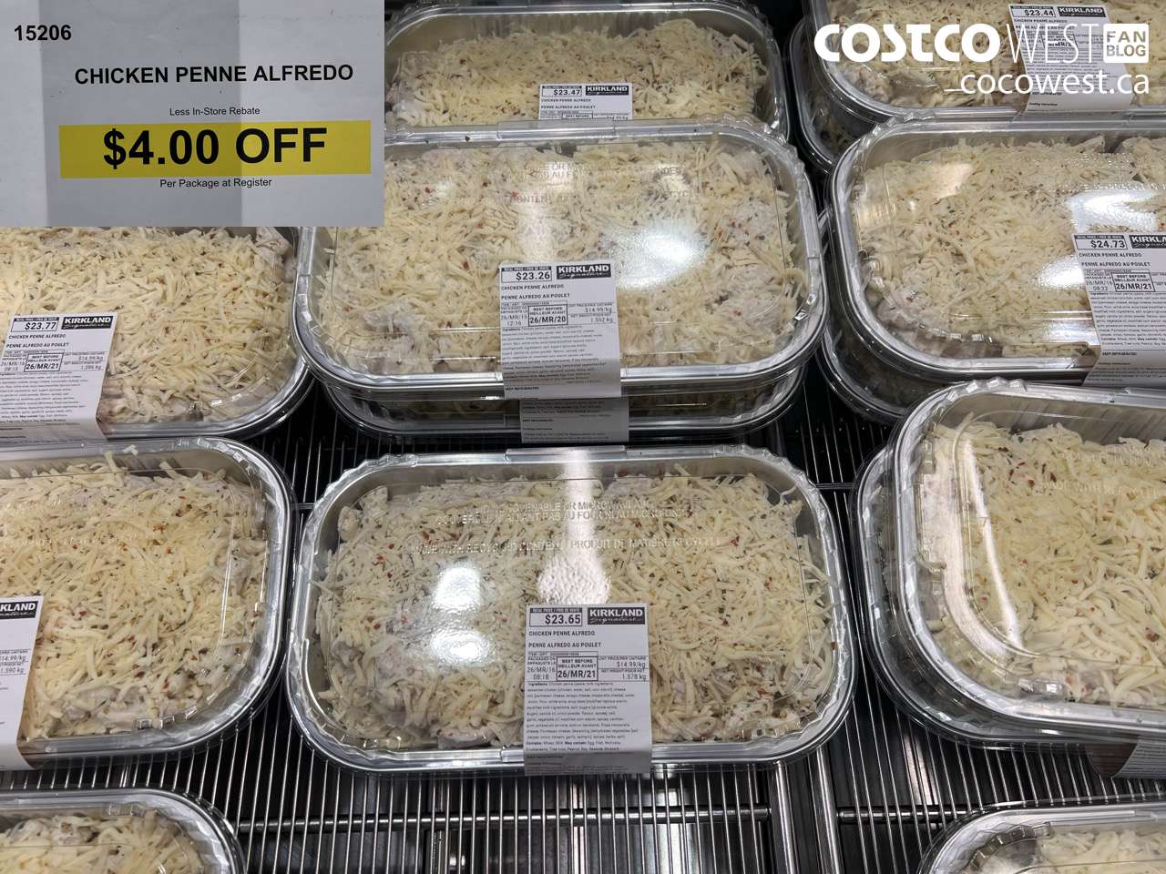 15206 CHICKEN PENNE ALFREDO ($4.00 INSTANT SAVINGS)