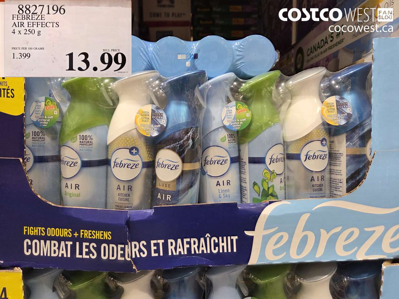 8827196 FEBREZE AIR EFFECTS 4 x 250 g $13.99