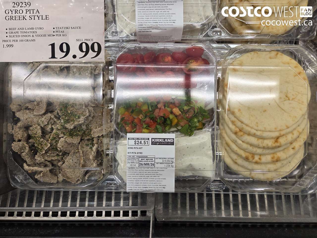 29239 GYRO PITA GREEK STYLE $19.99