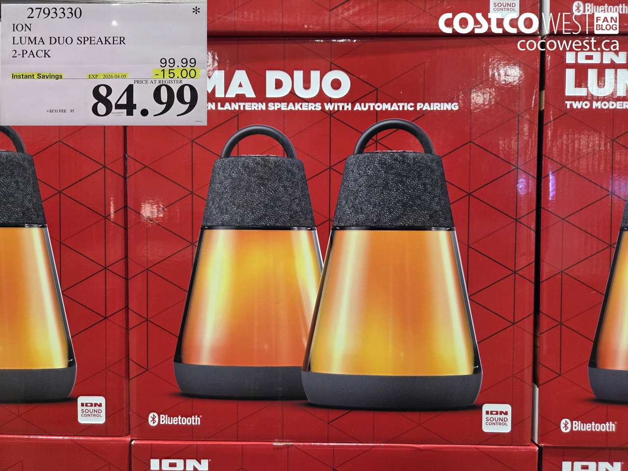 2793330 ION LUMA DUO SPEAKER 2-PACK ($15.00 INSTANT SAVINGS EXPIRES ON 2026-04-05) $84.99