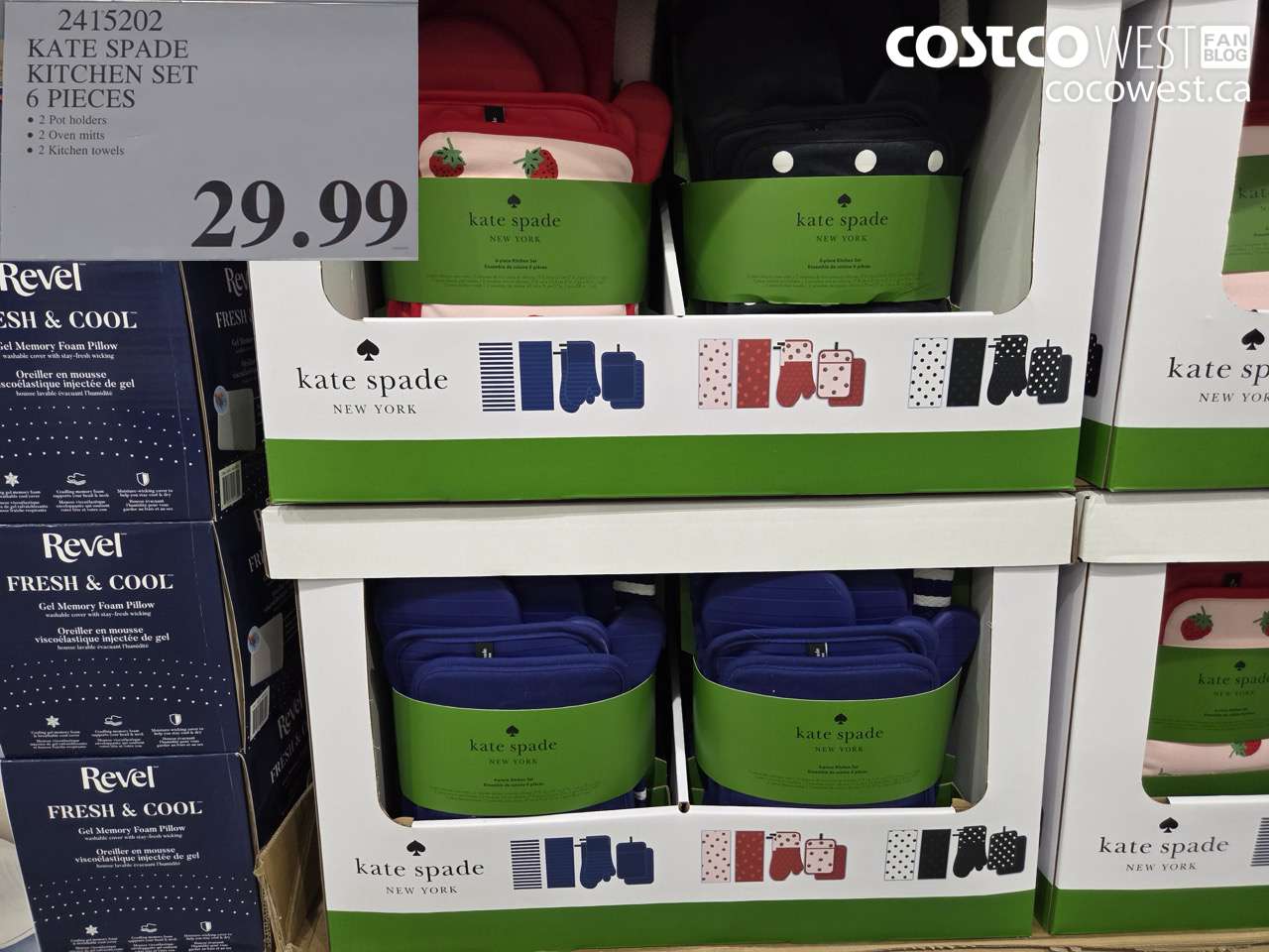 2415202 KATE SPADE KITCHEN SET 6 PIECES $29.99