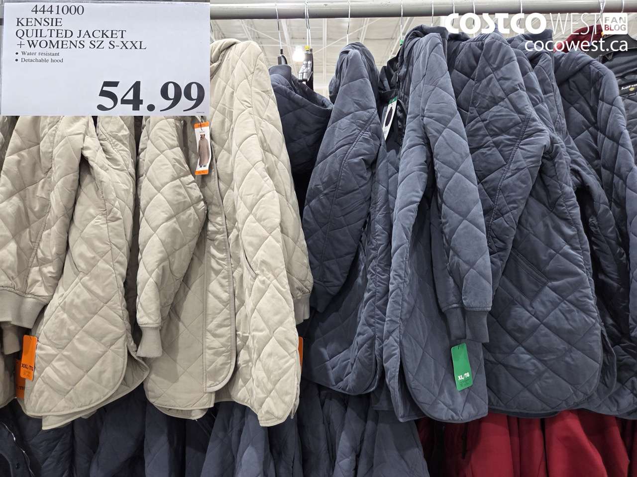 4441000 KENSIE QUILTED JACKET + WOMENS SZ S-XXL $54.99