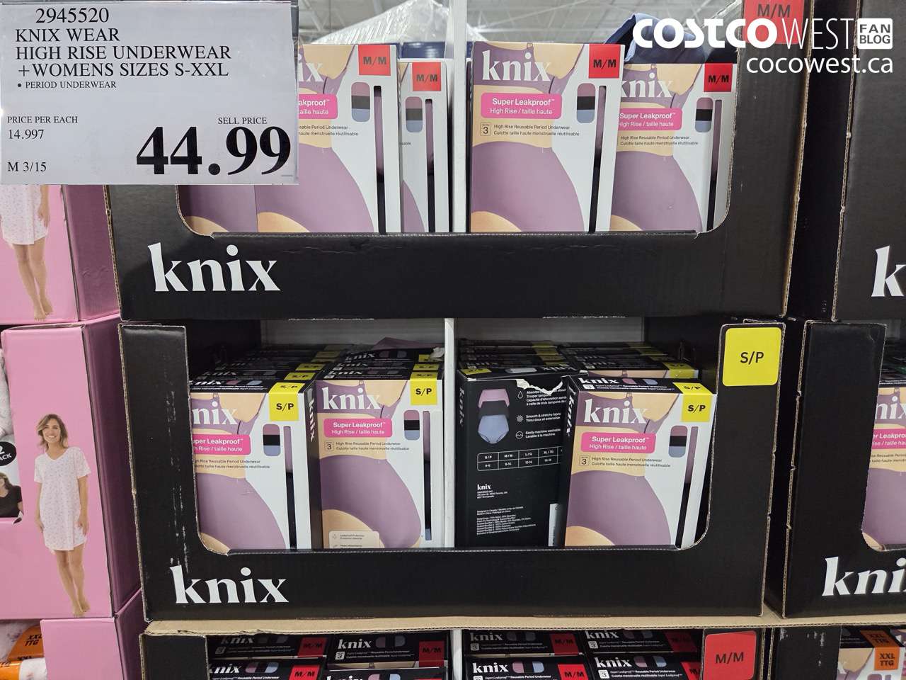 2945520 KNIX WEAR HIGH RISE UNDERWEAR +WOMENS SIZES S-XXL $44.99