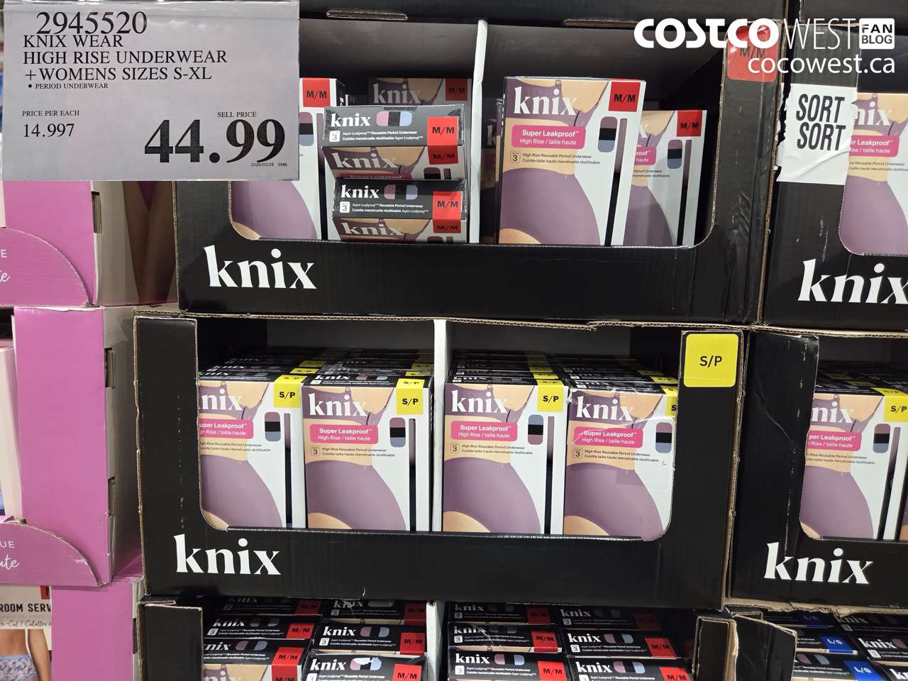 2945520 KNIX WEAR HIGH RISE UNDERWEAR + WOMENS SIZES S-XL $44.99