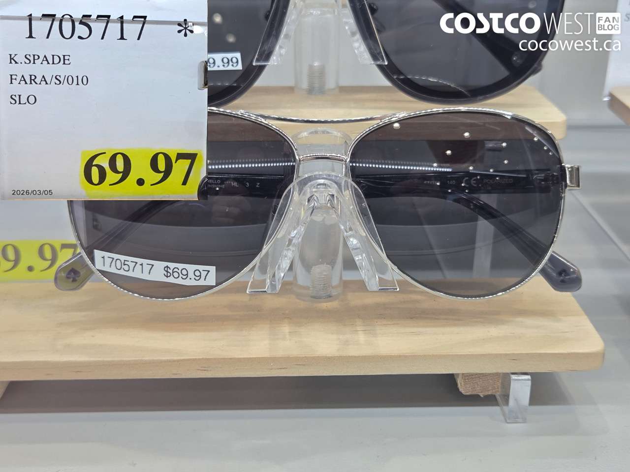 1705717 K.SPADE FARA/S/010 SLO $69.97