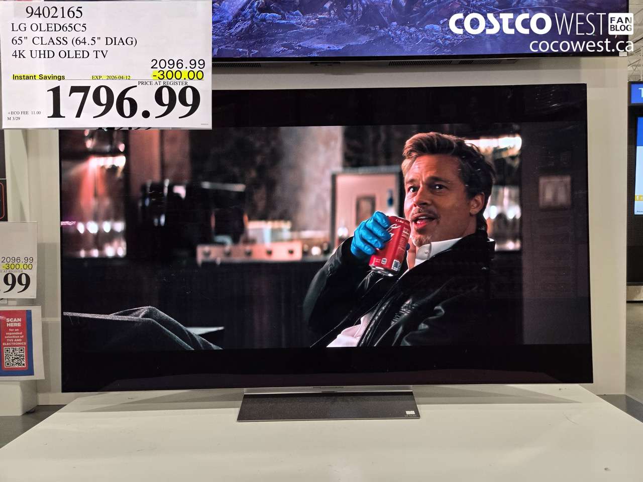 9402165 LG OLED65C5 65