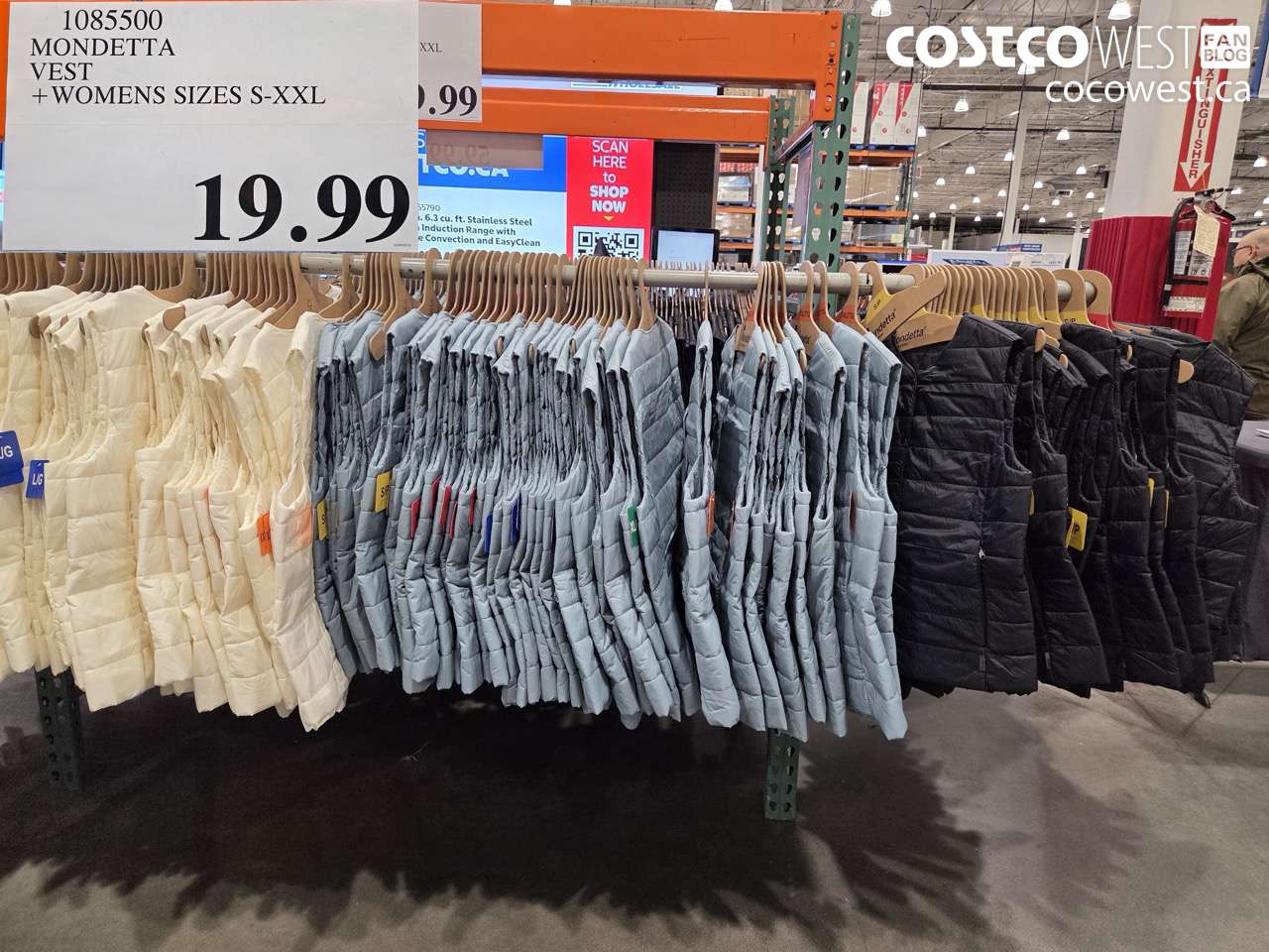 1085500 MONDETTA VEST WOMENS SIZES S-XXL $19.99