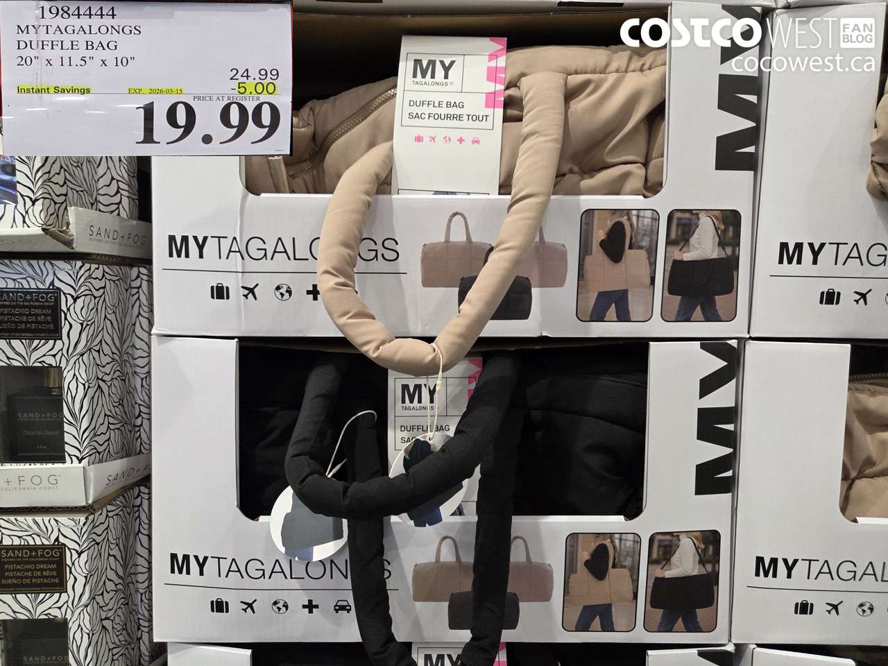 1984444 MYTAGALONGS DUFFLE BAG 20