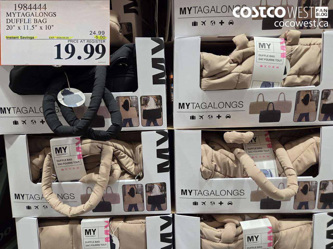 1984444 MYTAGALONGS DUFFLE BAG 20