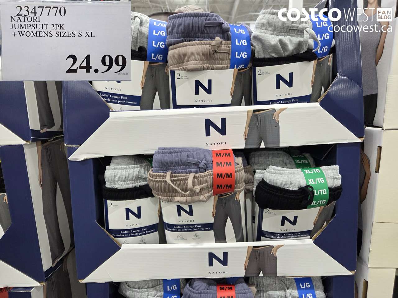 23477770 NATORI JUMPSUIT 2PK + WOMENS SIZES S-XL $24.99