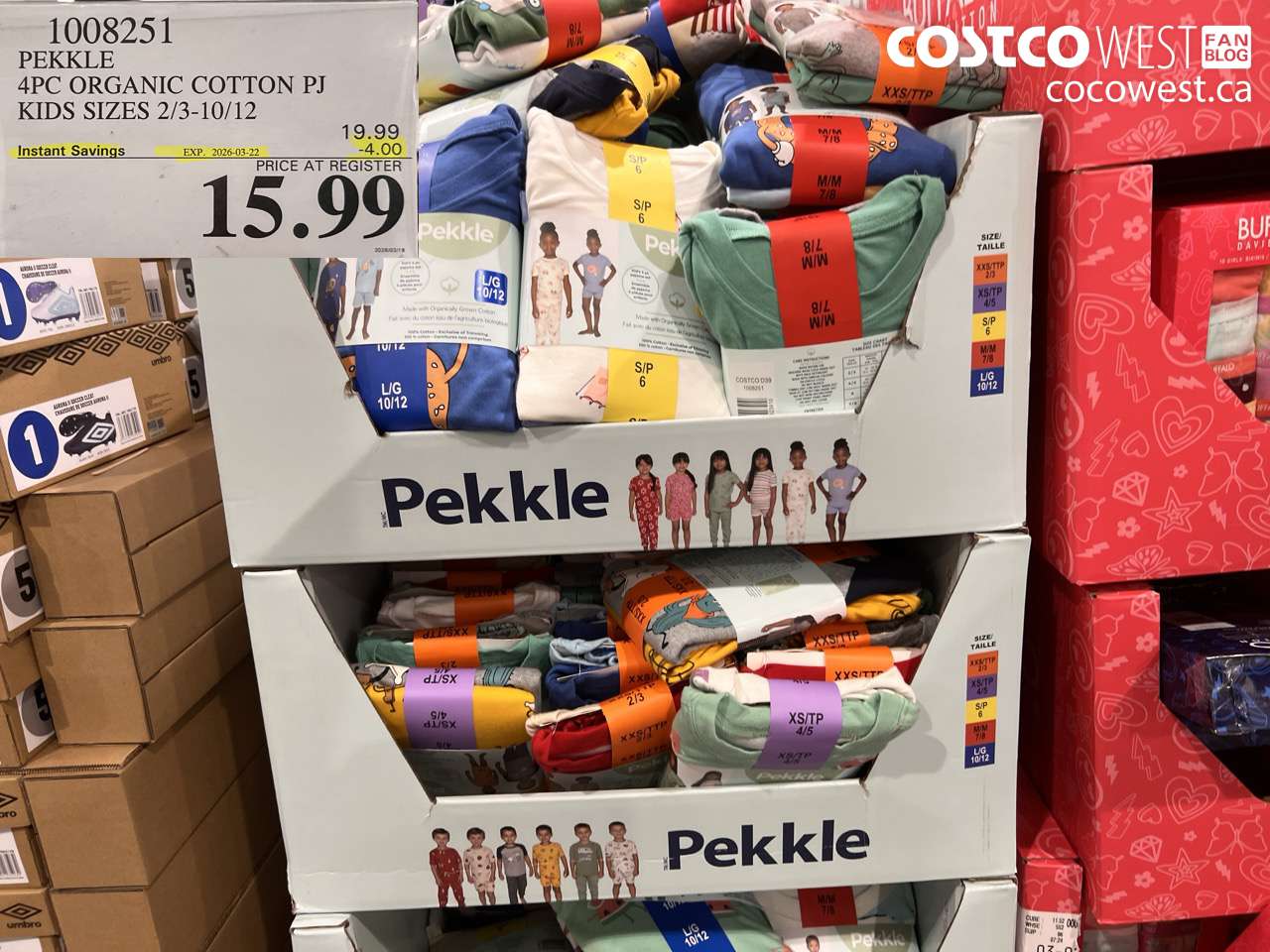 1008251 PEKKLE 4PC ORGANIC COTTON PJ KIDS SIZES 2/3-10/12 ($4.00 INSTANT SAVINGS EXPIRES ON 2026-03-22) $15.99