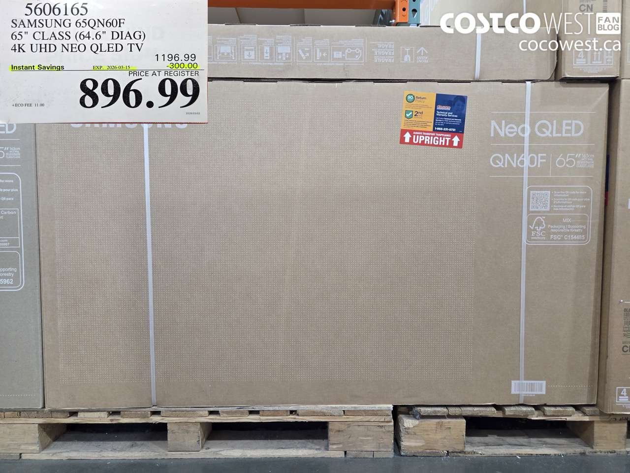 5606165 SAMSUNG 65QN60F 65