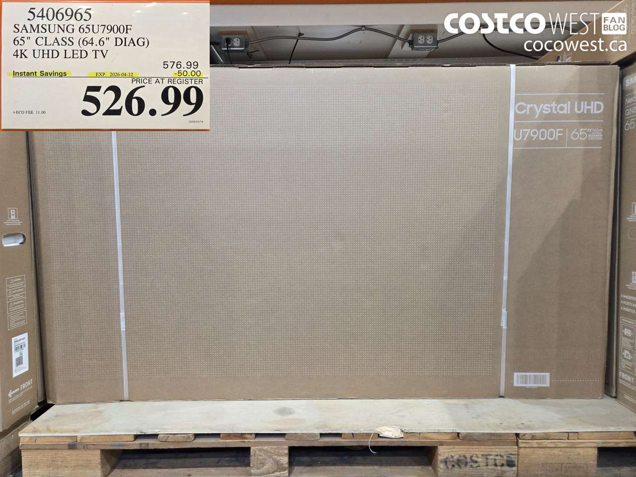 5406965 SAMSUNG 65U7900F 65 CLASS (64.6