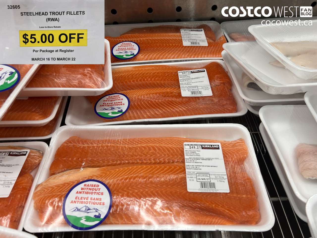 32605 STEELHEAD TROUT FILLETS (RWA) ($5.00 INSTANT SAVINGS EXPIRES ON 2026-03-22)