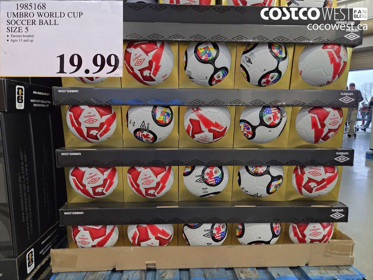 1985168 UMBRO WORLD CUP SOCCER BALL SIZE 5 $19.99