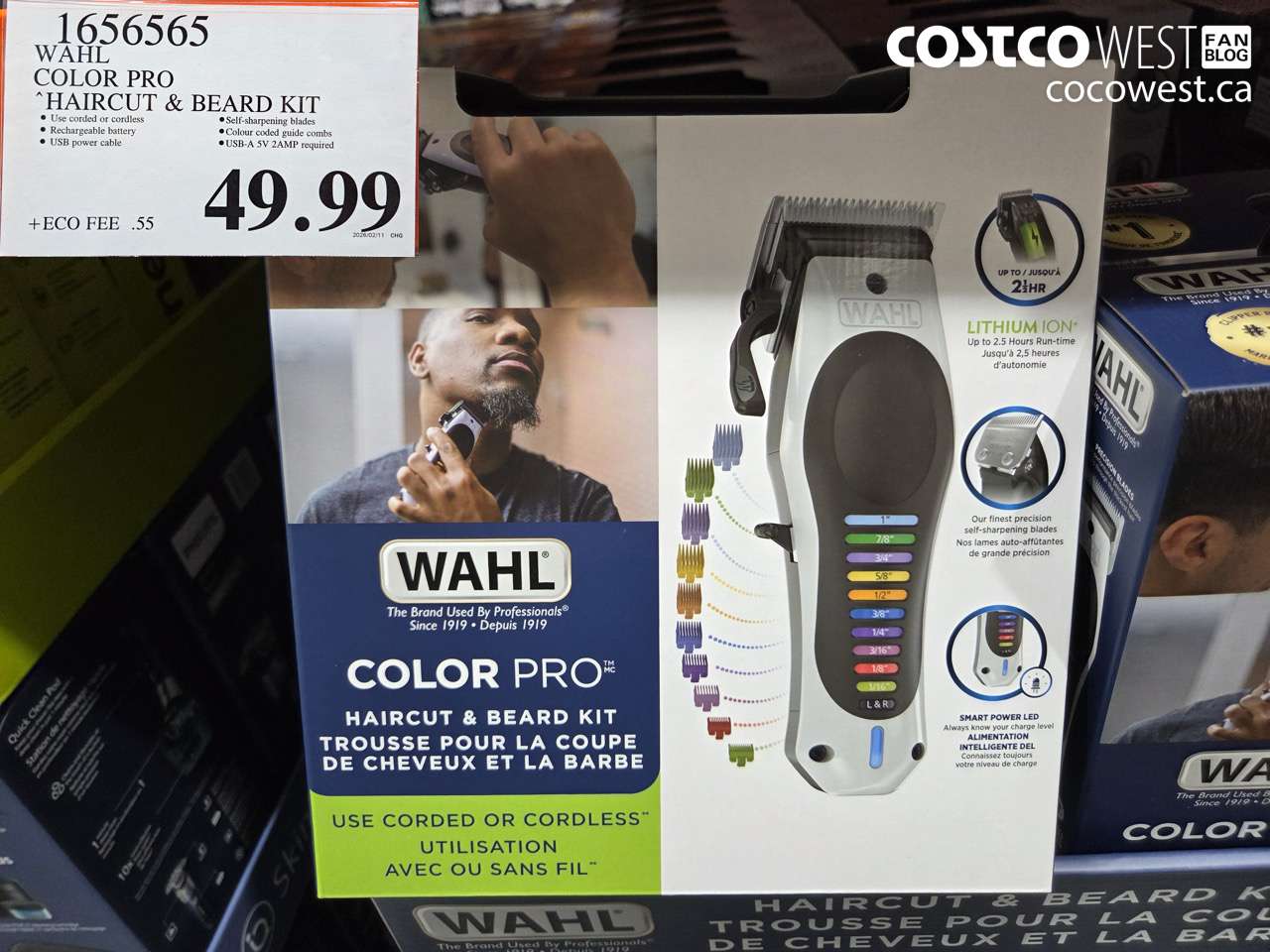 1656565 WAHL COLOR PRO HAIRCUT & BEARD KIT $49.99
