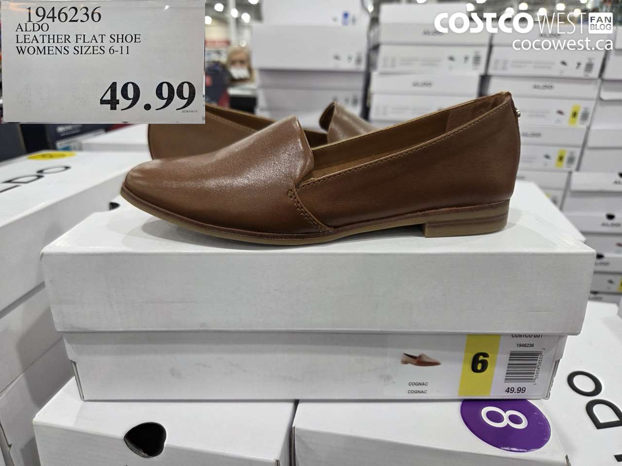 1946236 ALDO LEATHER FLAT SHOE WOMENS SIZES 6-11 $49.99