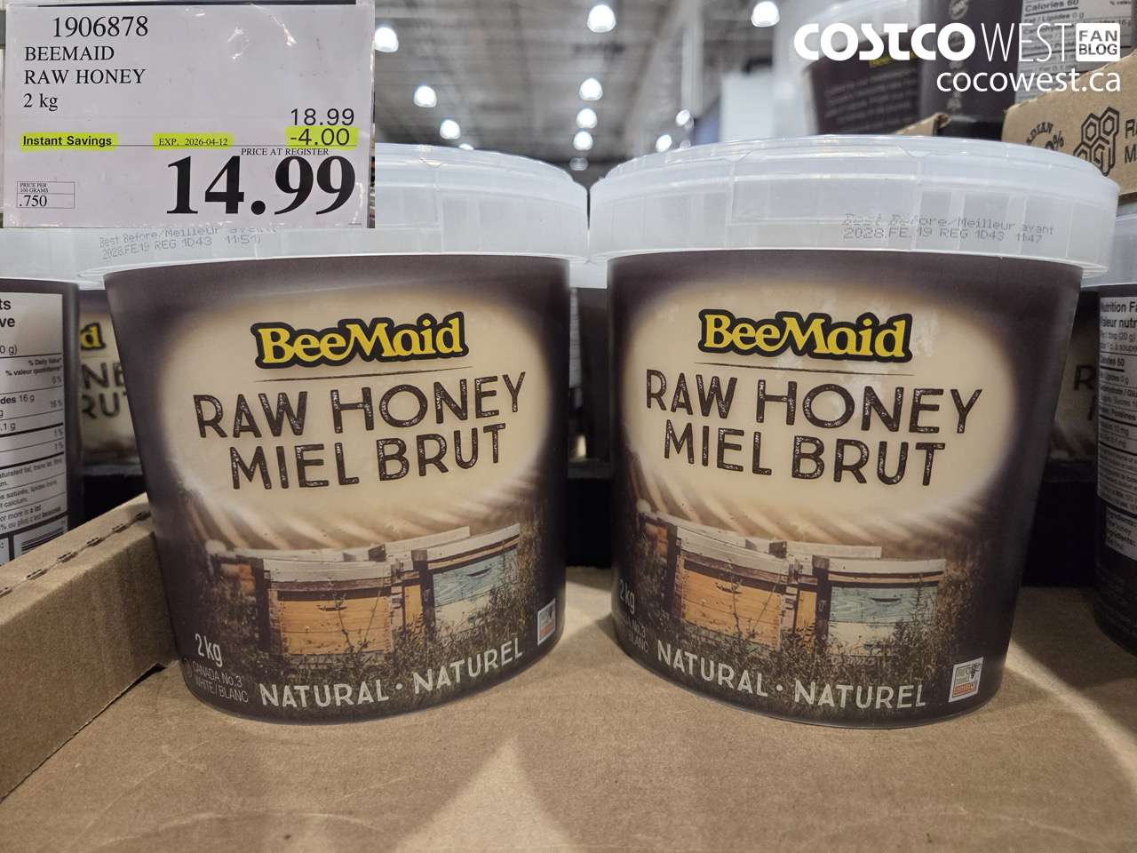 1906878 BEEMAID RAW HONEY 2 KG ($4.00 INSTANT SAVINGS EXPIRES ON 2026-04-12) $14.99