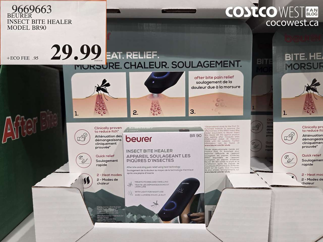 9669663 BEURER INSECT BITE HEALER MODEL BR90 $29.99