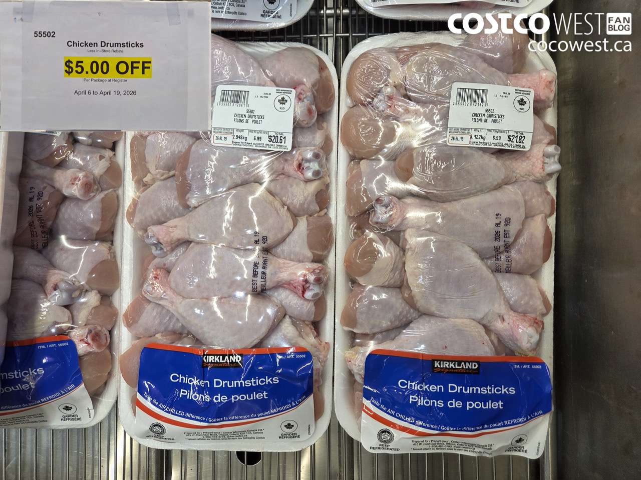 55502 CHICKEN DRUMSTICKS ($5.00 INSTANT SAVINGS EXPIRES ON 2026-04-19)