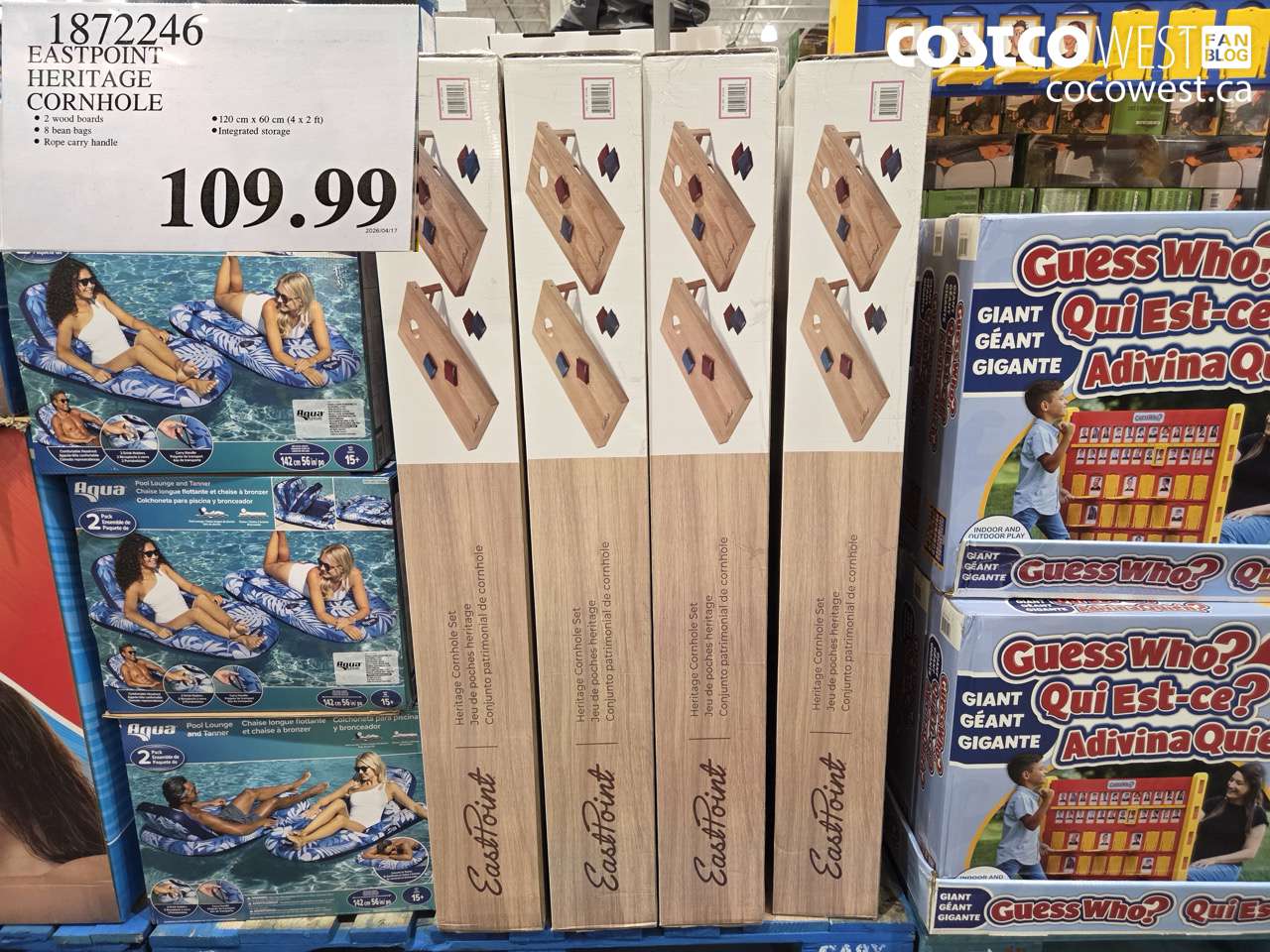 1872246 EASTPOINT HERITAGE CORNHOLE $109.99