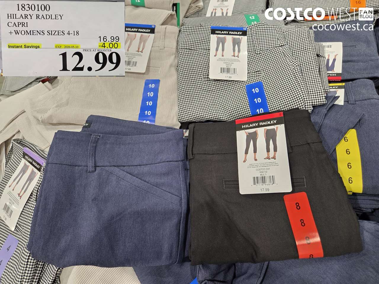 1830100 HILARY RADLEY CAPRI + WOMENS SIZES 4-18 ($4.00 INSTANT SAVINGS EXPIRES ON 2026-05-10) $16.99