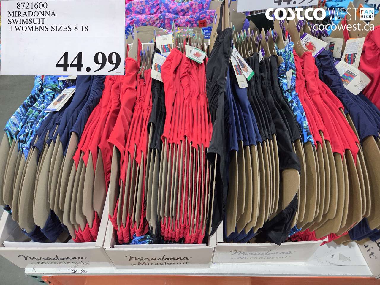 8721600 MIRADONNA SWIMSUIT WOMENS SIZES 8-18 $44.99