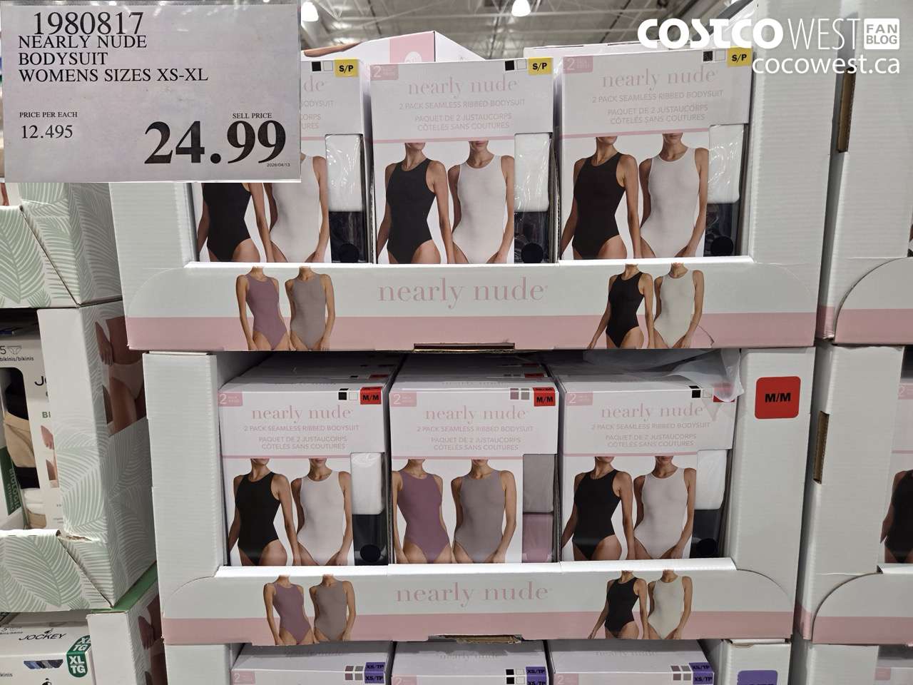 1980817 NEARLY NUDE BODYSUIT WOMENS SIZES XS-XL $24.99