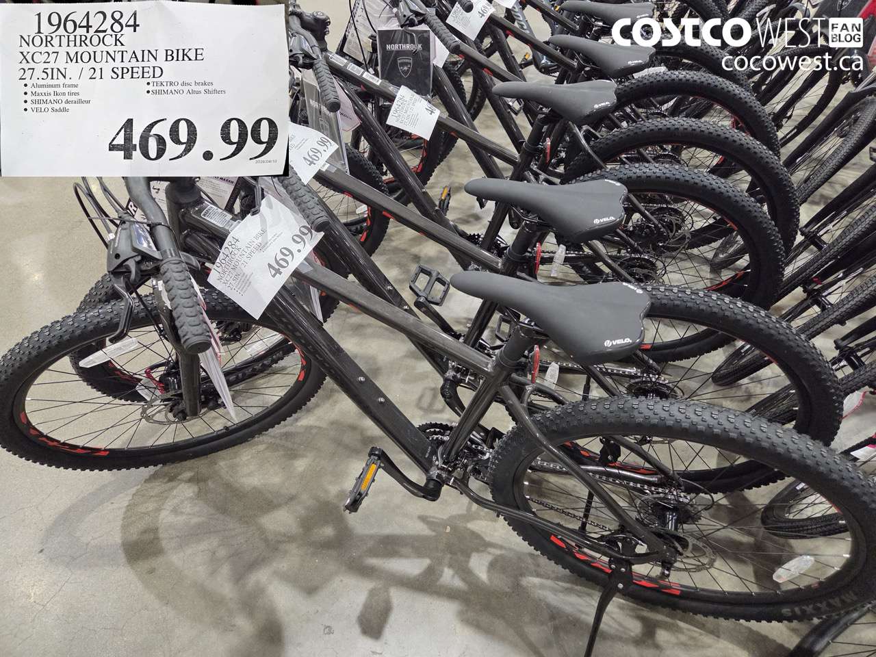 1964284 NORTHROCK XC27 MOUNTAIN BIKE 27.5IN. / 21 SPEED $469.99