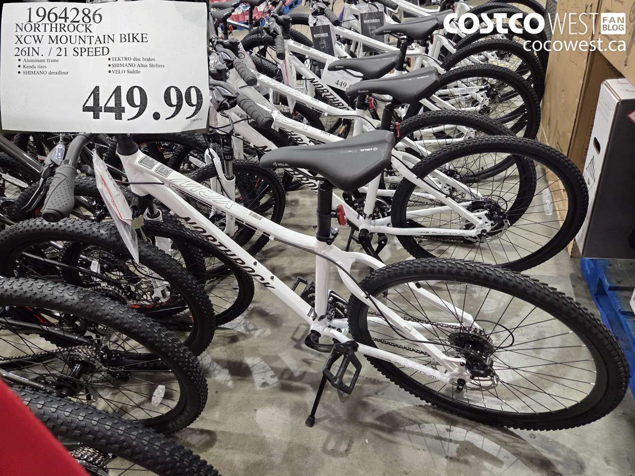 1964286 NORTHROCK XCW MOUNTAIN BIKE 26IN. / 21 SPEED $449.99