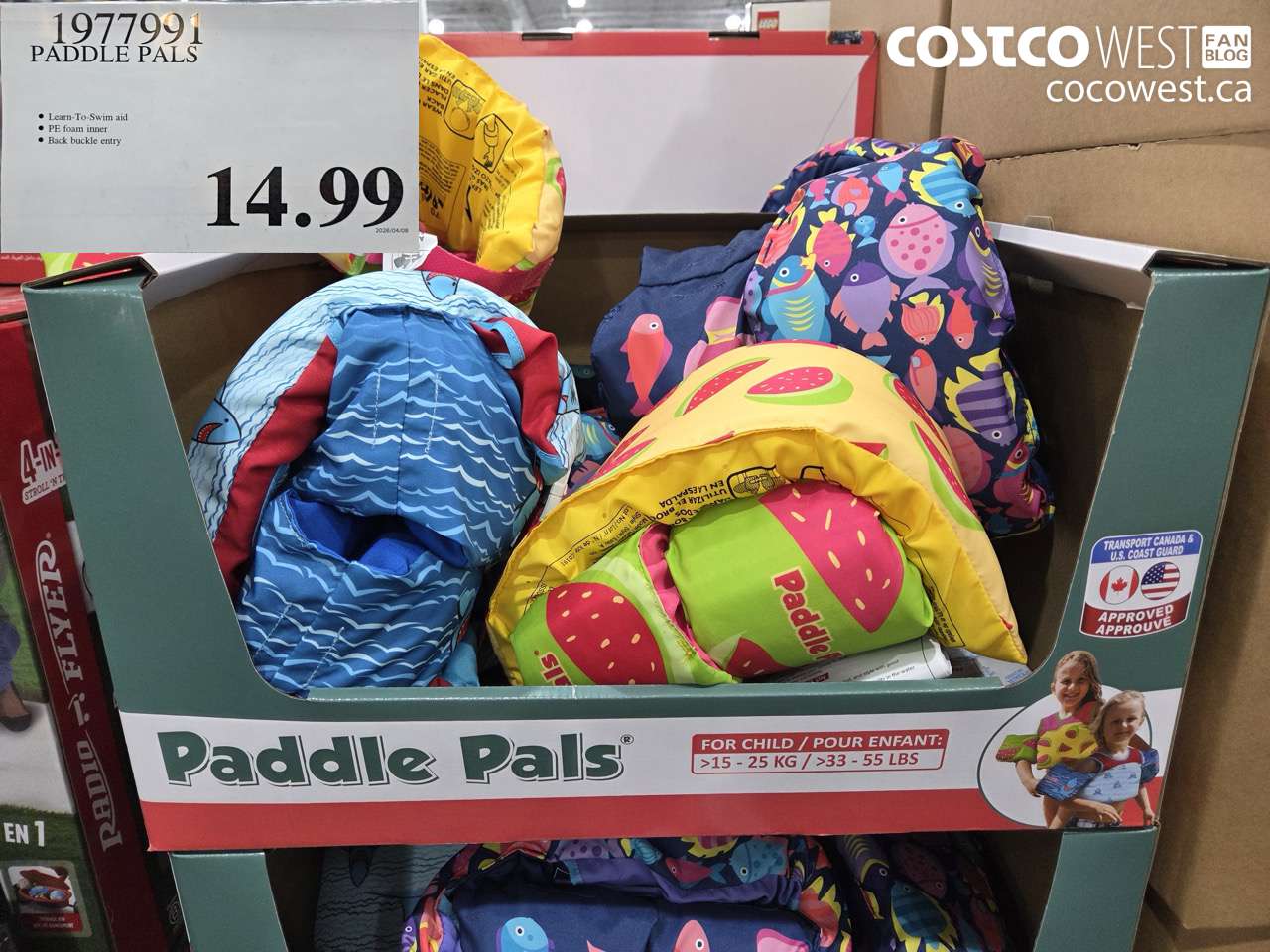 1977991 PADDLE PALS $14.99