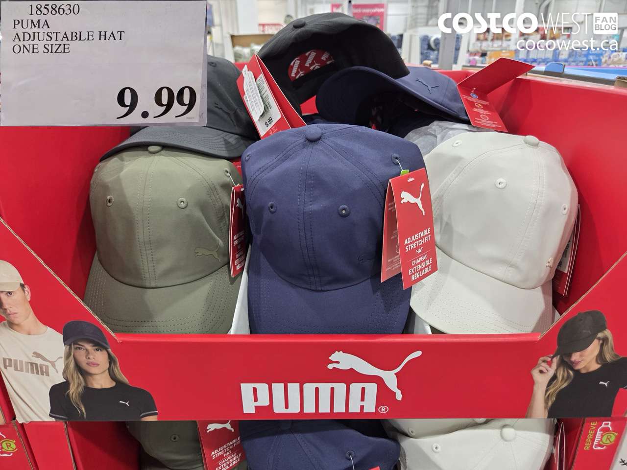 1858630 PUMA ADJUSTABLE HAT ONE SIZE $9.99