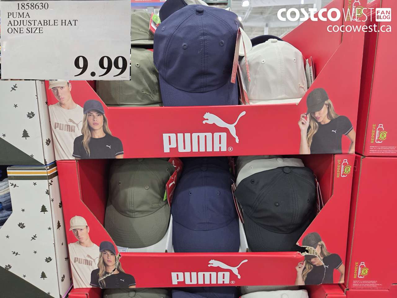 1858630 PUMA ADJUSTABLE HAT ONE SIZE $9.99