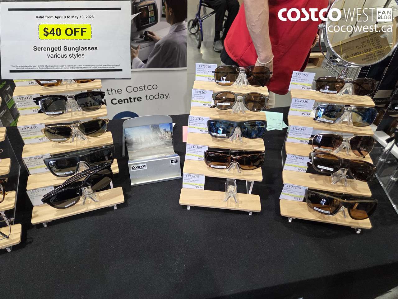 0000000 SERENGETI SUNGLASSES VARIOUS STYLES ($40.00 INSTANT SAVINGS EXPIRES ON 2026-05-10)