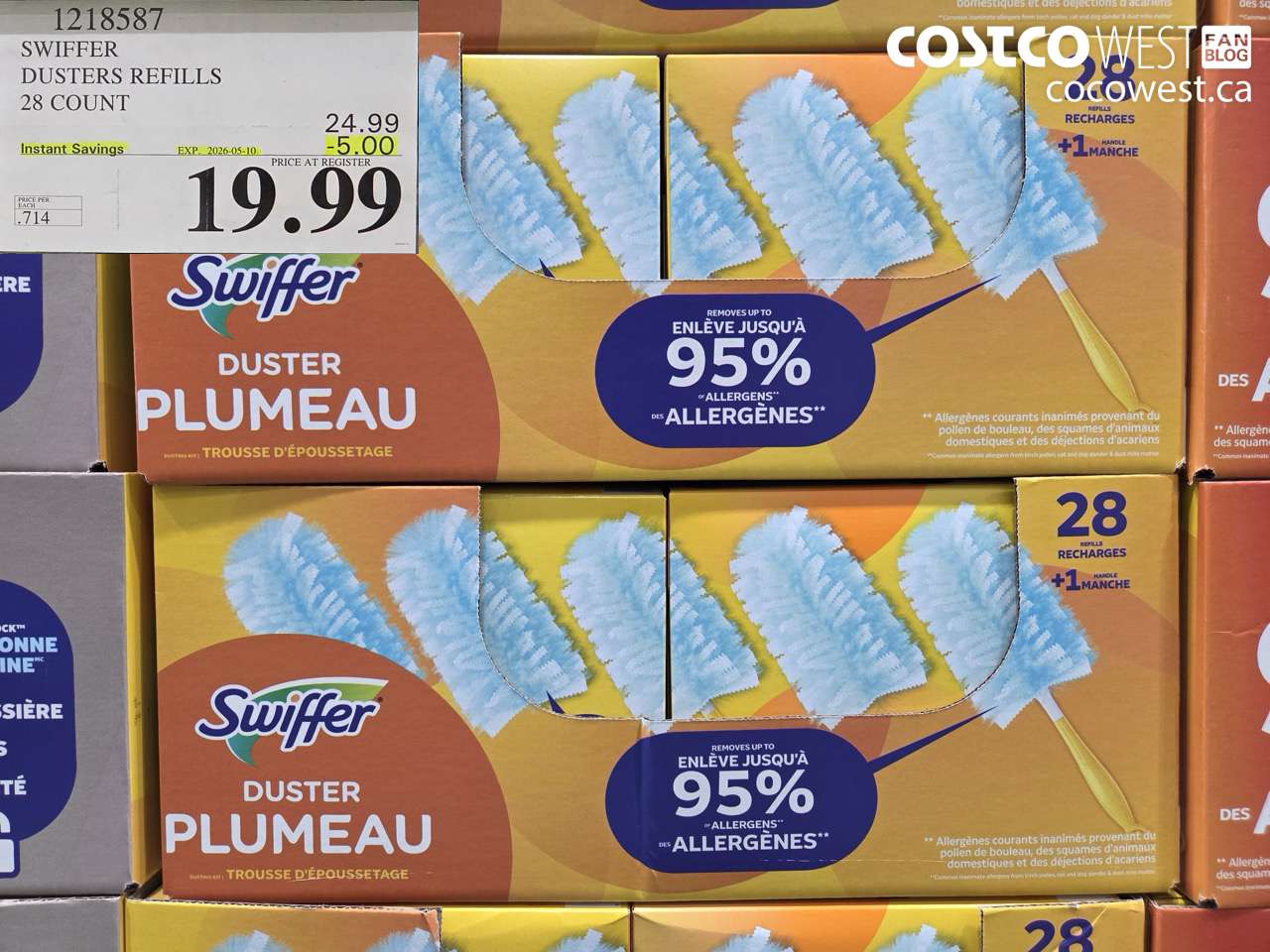 1218587 SWIFFER DUSTERS REFILLS 28 COUNT ($5.00 INSTANT SAVINGS EXPIRES ON 2026-05-10) $19.99