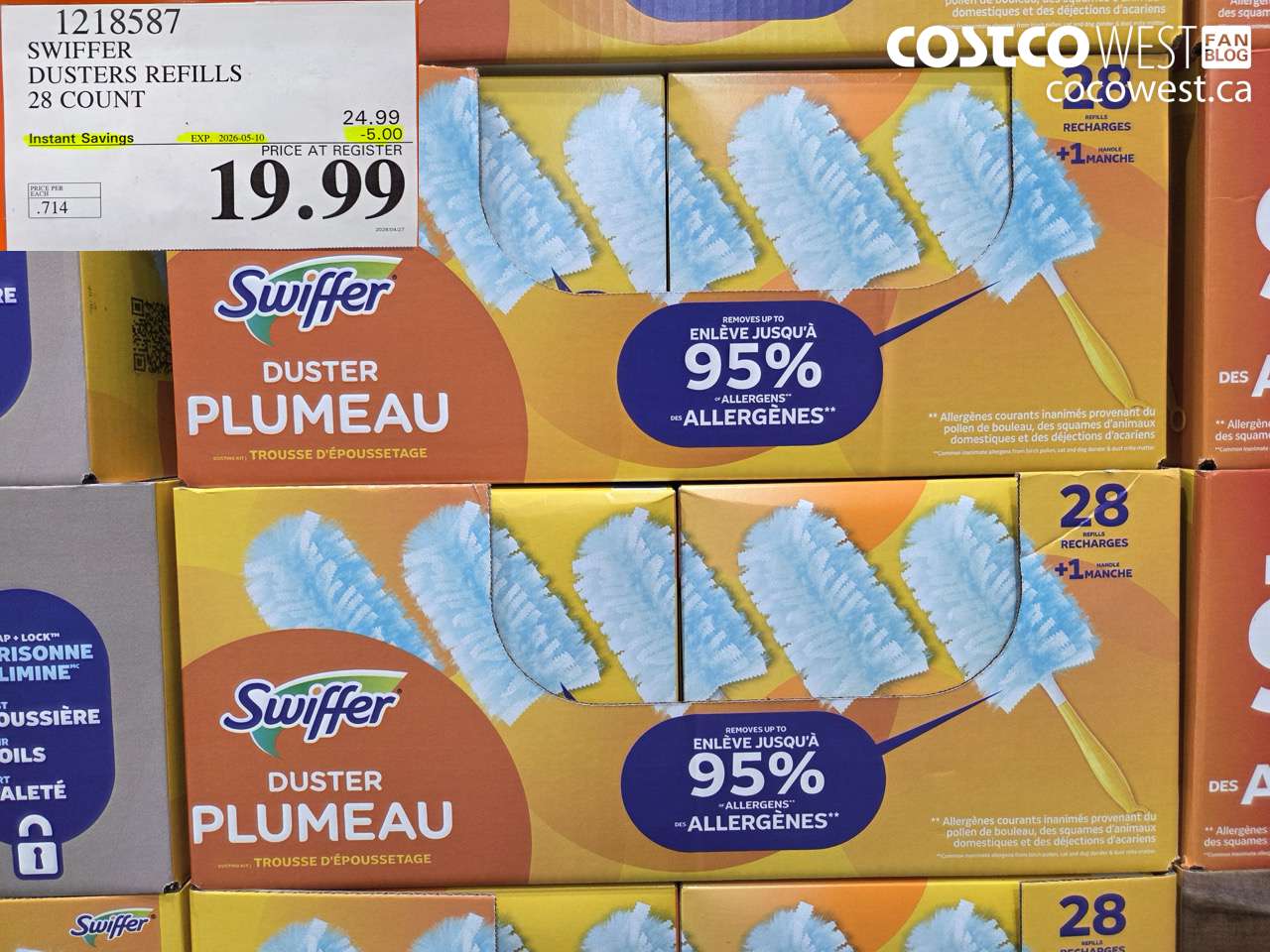 1218587 SWIFFER DUSTERS REFILLS 28 COUNT ($5.00 INSTANT SAVINGS EXPIRES ON 2026-05-10) $19.99