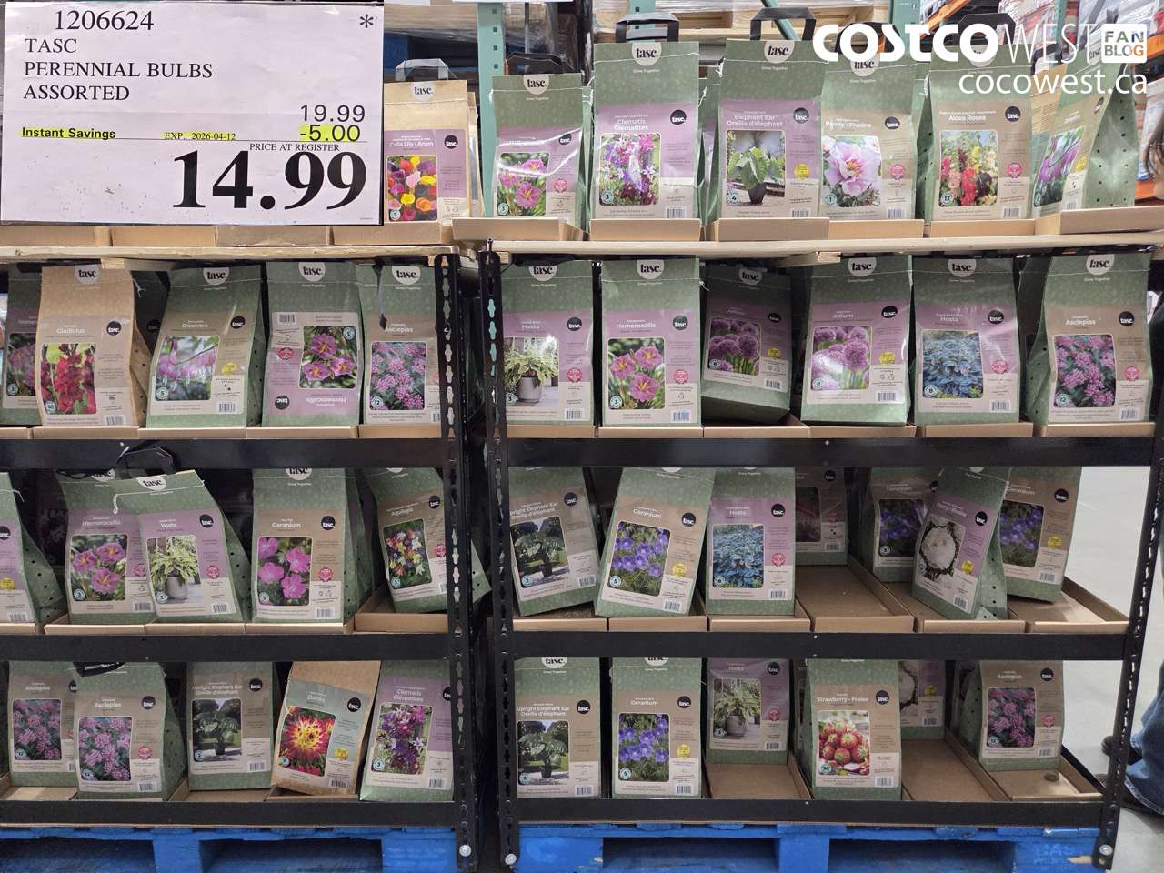 1206624 TASC PERENNIAL BULBS ASSORTED ($5.00 INSTANT SAVINGS EXPIRES ON 2026-04-12) $14.99